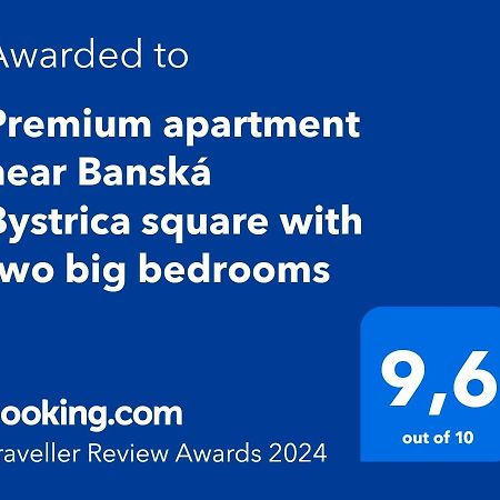 Premium apartment near Banská Bystrica square with two big bedrooms Exterior foto