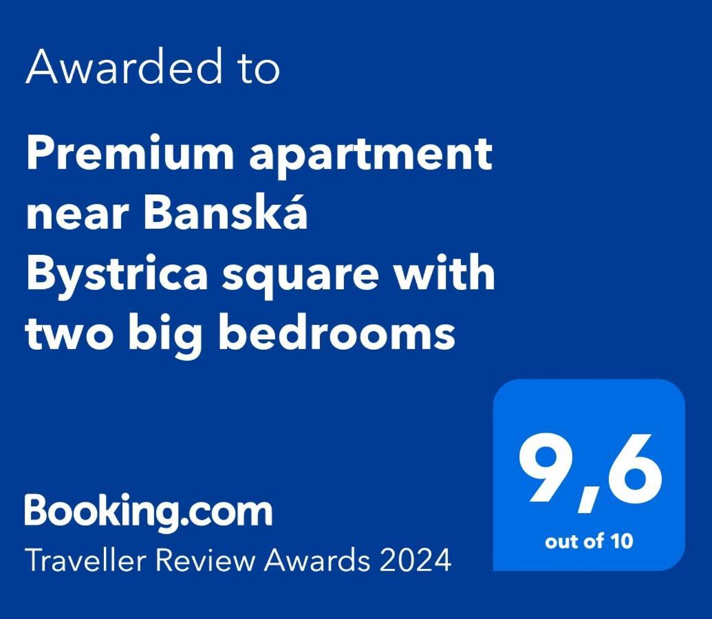 Premium apartment near Banská Bystrica square with two big bedrooms Exterior foto